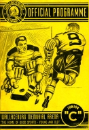 1963-64 Wallaceburg Hornets game program