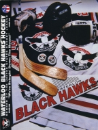 1993-94 Waterloo Black Hawks game program