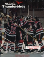 1993-94 Wheeling Thunderbirds game program