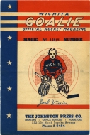 1936-37 Wichita Skyhawks game program