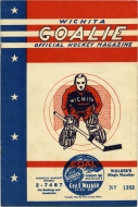 1937-38 Wichita Skyhawks game program