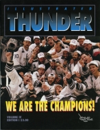 1995-96 Wichita Thunder game program