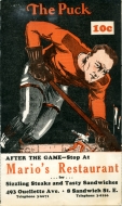 1935-36 Windsor Bulldogs game program