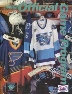 1995-96 Worcester IceCats game program
