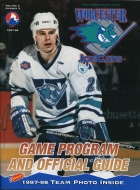 1997-98 Worcester IceCats game program