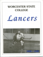 1998-99 Worcester State College game program