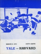 1970-71 Yale University game program
