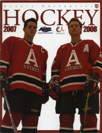Acadia University 2007-08 game program