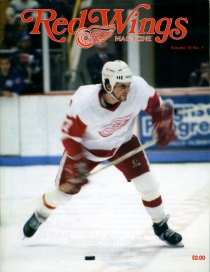 Adirondack Red Wings 1988-89 game program