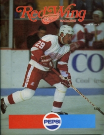 Adirondack Red Wings 1992-93 game program