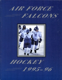 Air Force Academy 1995-96 game program