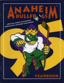 Anaheim Bullfrogs 1994-95 game program