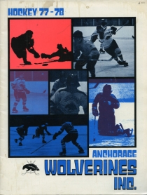 Anchorage Wolverines 1977-78 game program