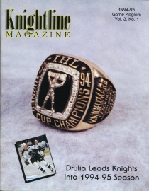 Atlanta Knights 1994-95 game program