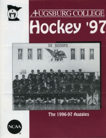 Augsburg College 1996-97 game program