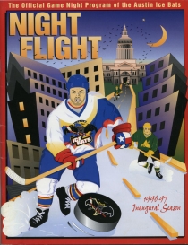 Austin Ice Bats 1996-97 game program