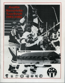 Austin Mavericks 1983-84 game program