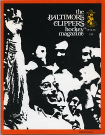 Baltimore Clippers 1974-75 game program