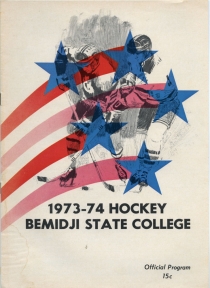 Bemidji State University 1973-74 game program