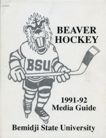 Bemidji State University 1991-92 game program