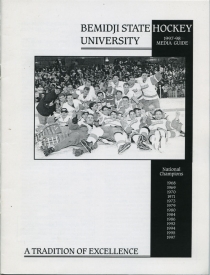 Bemidji State University 1997-98 game program