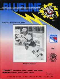 Binghamton Rangers 1994-95 game program