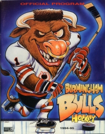 Birmingham Bulls 1994-95 game program