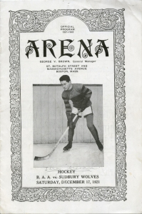 Boston Athletic Association 1921-22 game program