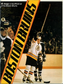Boston Bruins 1982-83 game program