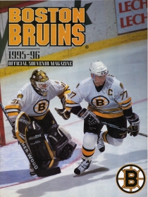 Boston Bruins 1995-96 game program