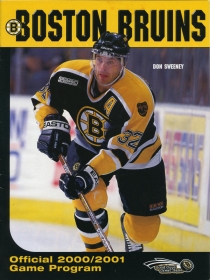 Boston Bruins 2000-01 game program