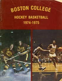 Boston College 1974-75 game program