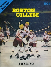 Boston College 1978-79 game program