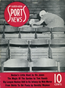 Boston Olympics 1938-39 game program