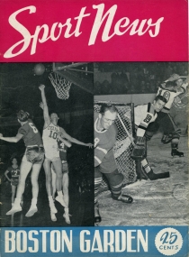 Boston Olympics 1947-48 game program