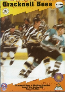 Bracknell Bees 1999-00 game program