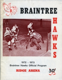 Braintree Hawks 1972-73 game program