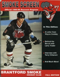 Brantford Smoke 1995-96 game program