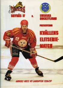 Brynas IF Gavle 1996-97 game program