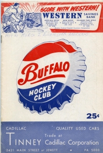 Buffalo Bisons 1959-60 game program