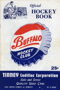 Buffalo Bisons 1960-61 game program
