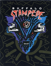 Buffalo Stampede 1993-94 game program