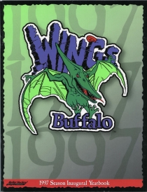 Buffalo Wings 1996-97 game program
