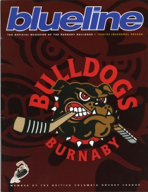 Burnaby Bulldogs 1998-99 game program