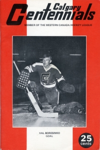 Calgary Centennials 1968-69 game program