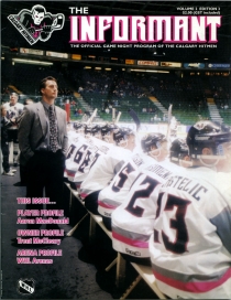Calgary Hitmen 1996-97 game program