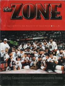 Calgary Hitmen 1998-99 game program