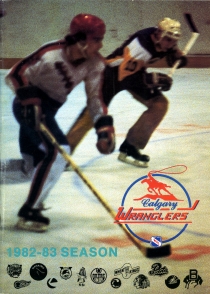 Calgary Wranglers 1982-83 game program