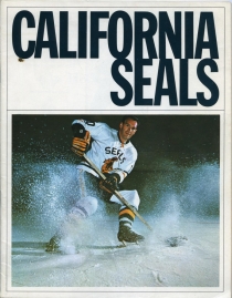 California Seals 1966-67 game program