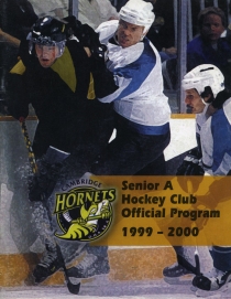 Cambridge Hornets 1999-00 game program